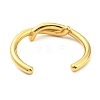 Ion Plating(IP) 304 Stainless Steel Cuff Bangles BJEW-C043-04G-3