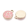 Alloy Enamel Pendants ENAM-Q002-02G-04-2