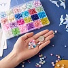 1800Pcs 24 Style Spray Painted & Baking Painted & Translucent Crackle Glass Beads CCG-TA0002-02-6