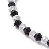 2Pcs Glass Beads Stretch Bracelets for Women BJEW-JB11395-5