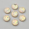 Transparent Resin Cabochons RESI-WH0038-47E-1