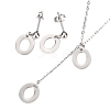 304 Stainless Steel Jewelry Sets SJEW-H303-O-2