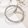 Brass Bangles for Women BJEW-D313-03P-3