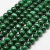 Natural Malachite Beads Strands G-F461-05-6mm-1