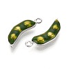 Alloy Enamel Pendants PALLOY-T092-30P-2