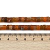 Dyed Natural Agate Beads Strands G-U030-B01-06-5