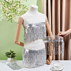 Polyester Fringe Lace Trim DIY-WH0671-008C-3