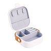 Square PU Leather & PP & Silicone Jewelry Set Box AJEW-TAC0014-13B-2