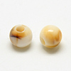 Opaque Acrylic Beads MACR-Q169-01-2
