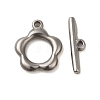 Non-Tarnish 304 Stainless Steel Toggle Clasps LS-STAS-Q324-16P-1