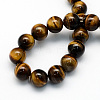 Natural Tiger Eye Round Beads Strands X-G-S177-6mm-3