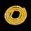 Transparent Glass Beads Strands EGLA-A044-T4mm-MB05-3