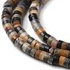 Natural Flower Amazonite Beads Strands X-G-E612-A02-B-5