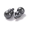 Non-magnetic Synthetic Hematite Pendants G-G856-10P-2