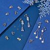 20Pcs 2 Color 304 Stainless Steel Clip-on Earring Findings STAS-UN0038-43-3