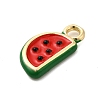 Alloy Enamel Pendants FIND-I044-01H-2