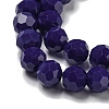 Opaque Glass Beads Stands LS-EGLA-A035-P6mm-D09-4