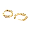 Rack Plating Round Brass Hoop Earrings EJEW-N055-47G-RS-2