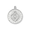 304 Stainless Steel Pendants STAS-OY014-66P-1