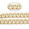 Aluminum Textured Curb Chains CHA-N003-05KCG-2