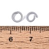 Spray Painted Iron Open Jump Rings IFIN-T017-04C-17-3