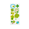 Clover Pattern DIY PVC Picture Stickers AJEW-I028-02-1