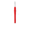 TPR Handle Aluminum Crochet Hook Needles TOOL-K016-05F-1