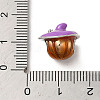 Halloween Brass Enamel European Beads X1-KK-A203-04B-P-3