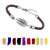 1Pc 304 Stainless Steel Perfume Diffuser Column Link Bracelets BJEW-FG0001-08B-1