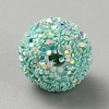 Opaque Acrylic Beads MACR-WH0010-12K-2
