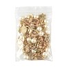 4Pcs 4 Styles Alloy Rhinestone with Acrylic Pearl Bead Charm Cable Chain Bag Decorative Chains HJEW-FS00060-02-8