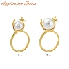 Brass Cuff Ring Settings KK-K297-15G-4