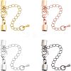 Brass Chain Extender KK-FH0001-47-4