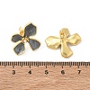 Brass Enamel Stud Earrings for Women KK-CBA760A-11G-02-5