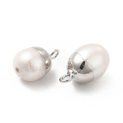 Natural Pearl Pendants PEAR-P004-45P-1