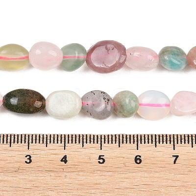 Natural Mixed Stone Beads Strands G-G464-A03-02-1