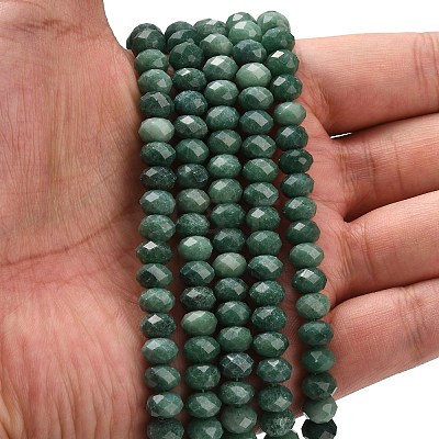 Natural Green Aventurine Beads Strands G-Z111-A04-02-1