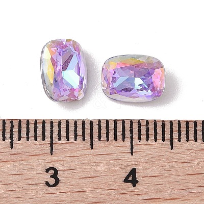 Glass Rhinestone Cabochons RGLA-L029-01A-VLLA-1