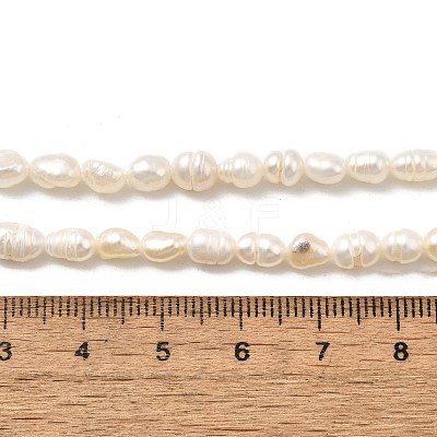 Natural Cultured Freshwater Pearl Beads Strands PEAR-I007-01P-03A-1