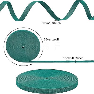 Polyester Resistance Elastic Cord EW-WH0003-03F-1