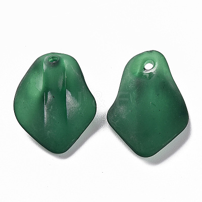 Transparent Frosted Acrylic Pendants MACR-S371-03A-735-1