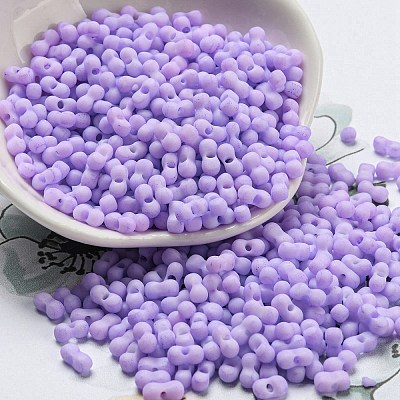 Macaron Color Opaque Frosted Glass Seed Beads X1-SEED-K009-12B-14-1