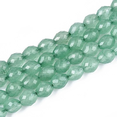 Natural Dyed White Jade Beads Strands G-T142-89C-1