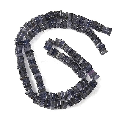 Natural Iolite Beads Strands GG-CBA1D78-A03-1