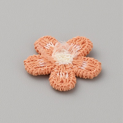 Two Tone Polyester Knitted Ornament Accessories DIY-WH0308-417F-1