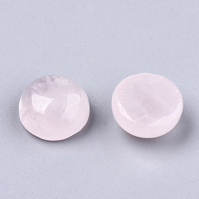 Natural Rose Quartz Cabochons G-N326-59H-1
