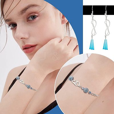 20Pcs 2 Styles 201 Stainless Steel Connector Charms FIND-HY0001-18-1
