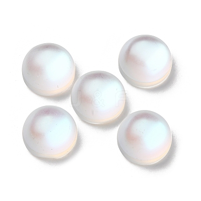 Synthetic Moonstone Cabochons G-U027-04B-01-1