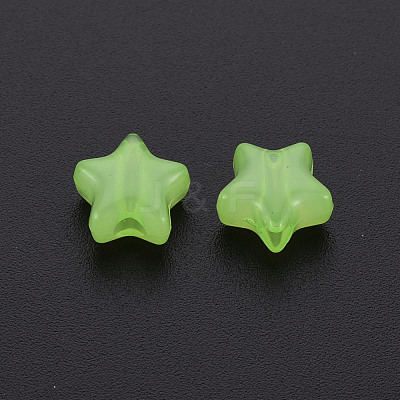 Imitation Jelly Acrylic Beads MACR-S373-45-E06-1