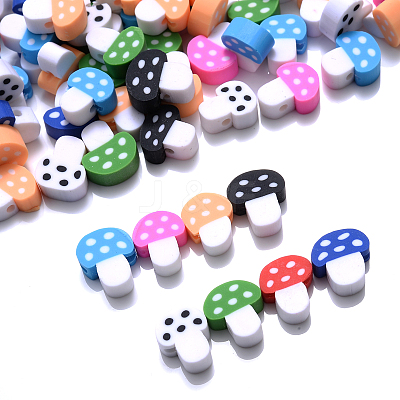 Handmade Polymer Clay Beads CLAY-CJ0001-39-1
